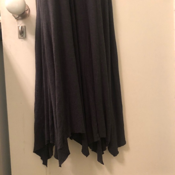 Top Shop open Back Black Maxi Dress - Picture 4 of 6